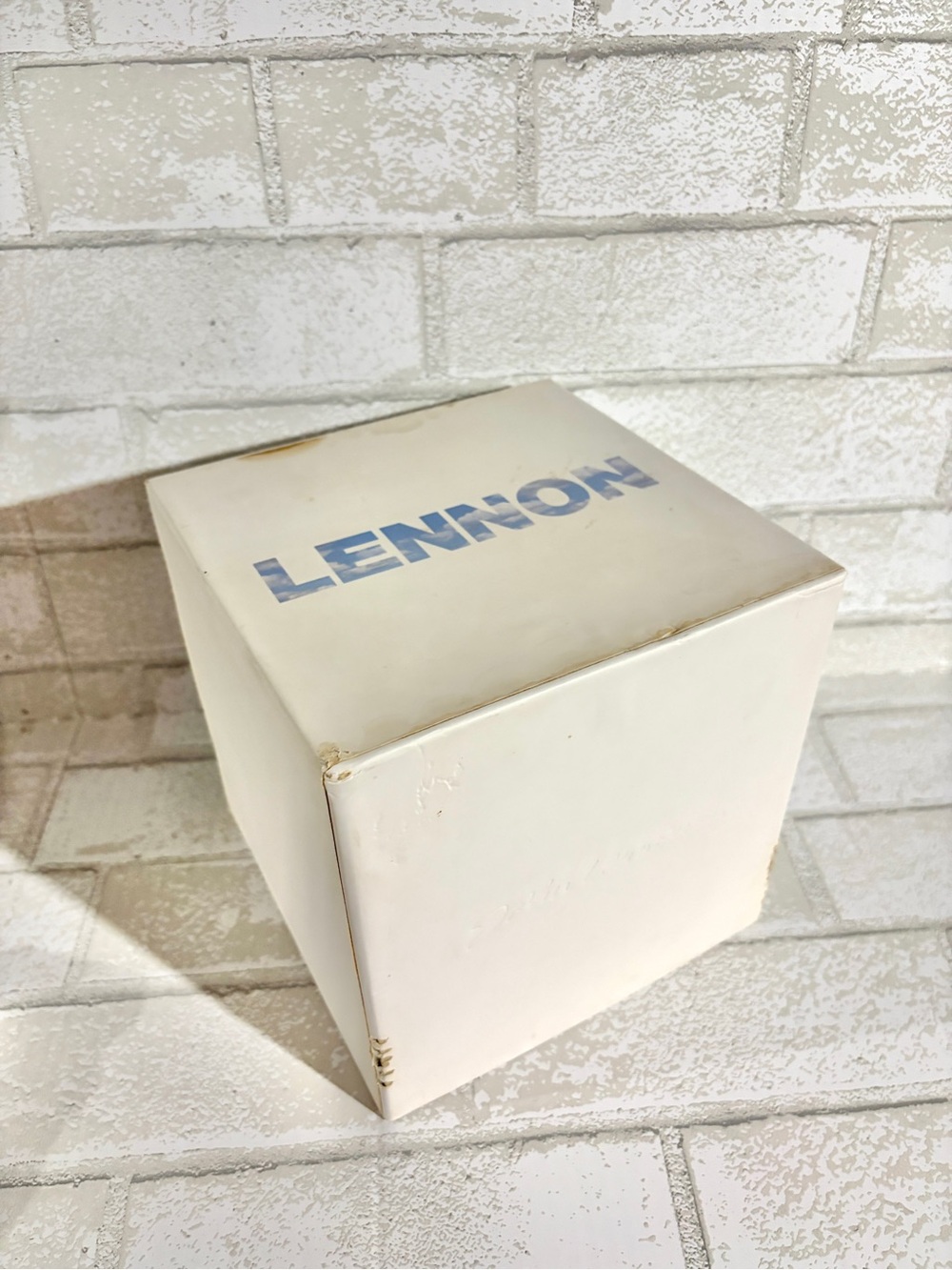 John Lennon Signature CD Box Set Art Piece Photo Book 9 Albums 11 CDs
